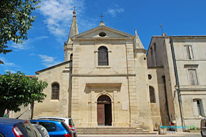 Maillane, church