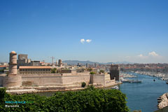 Marseille, harbor entrance