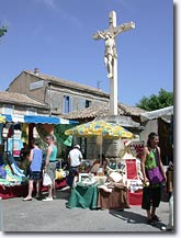 Maussane les Alpilles, marché