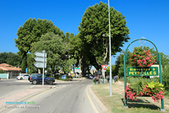 Peyrolles en Provence, arrivée