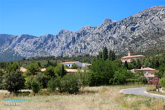 Arrivée à Puyloubier