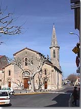 Rognonas, church