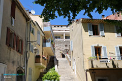 Rousset, rue en escalier