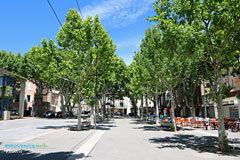 Rousset, place de la mairie