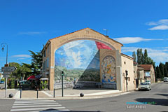 Saint Andiol, monument Jean Moulin Saint Andiol, monument Jean Moulin
