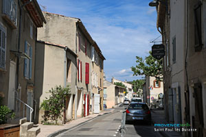 Saint Paul lès Durance, rue