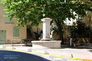 Saint Savournin, fontaine