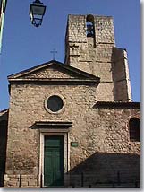 Trets, church