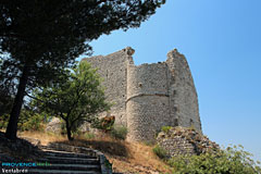Ventabren, ruins of queen Jeanne castle