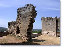 Chamaret, ruines du château