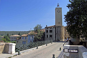 Mollans sur Ouveze, the bridge