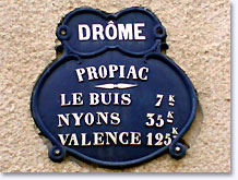 Propiac, former milestone