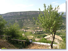 Sahune, village in the mountain