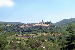 Saint Auban sur l'Ouvèze, le village