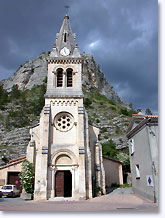 Séderon, Sederon, church under the rock