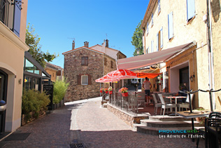 Les Adrets de l'Estrel, terrasse de caf