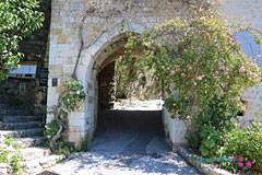 Bargème, porte du village