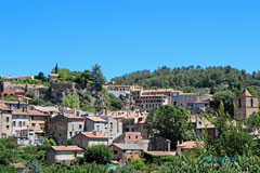 Barjols, the village