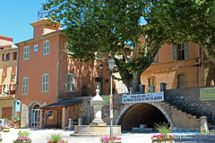 Barjols, square Barjols, square