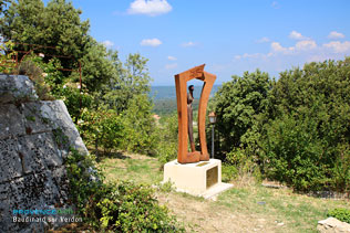 Artignosc sur Verdon, sculpture