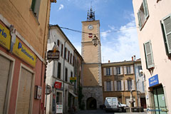 Besse sur Issole, clock tower