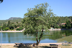 Besse sur Issole, the lake