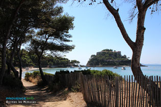 Bormes les Mimosas, fort de Bregançon