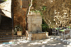 Bormes les Mimosas, fountain