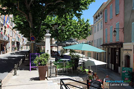 La Cadière d'Azur, terrasses