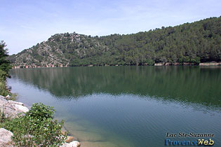 Carcès, le Lac Sainte Suzanne