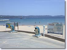 Cavalaire sur Mer, the beach Cavalaire sur Mer, the beach
