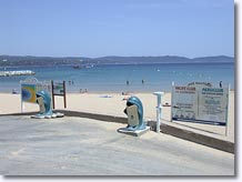 Cavalaire sur Mer, la Plage