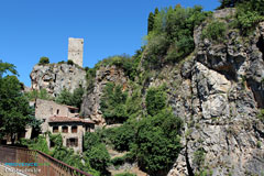 Chateaudouble, the sarrazine tower Chateaudouble, the sarrazine tower