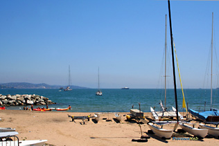 Port-Cogolin, plage