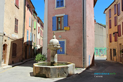 Correns, fontaine