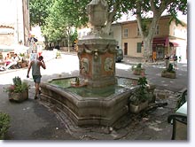 Cotignac, fontaine Cotignac, fontaine