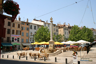 Draguignan, grande fontaine