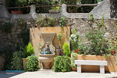 Fayence, fountain Fayence, fountain