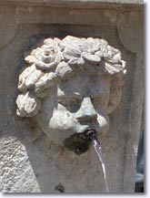 Frejus, fountain