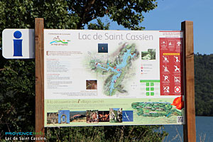 Informations touristiques sur le Lac de Saint Cassien