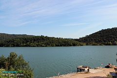 Pécheur sur le Lac de Saint Cassien