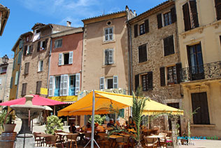 La Motte, village main square