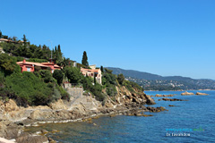 Le Lavandou,départ du sentier du littoral Le Lavandou,départ du sentier du littoral