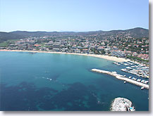 Le lavandou - Harbor and large beach