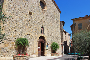 Montauroux, church