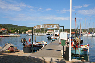 Porquerolles, Fishermen's wharf