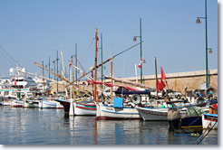 Saint-Tropez, typical boats
