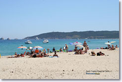 Saint-Tropez, Tahiti beach