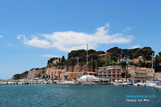 Sanary sur Mer - vers la mer