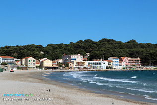La Seyne sur Mer, la plage des Sablettes